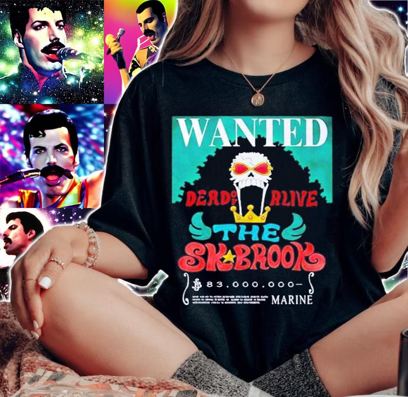 Wanted Dead Or Alive The Sk Poster Shirt