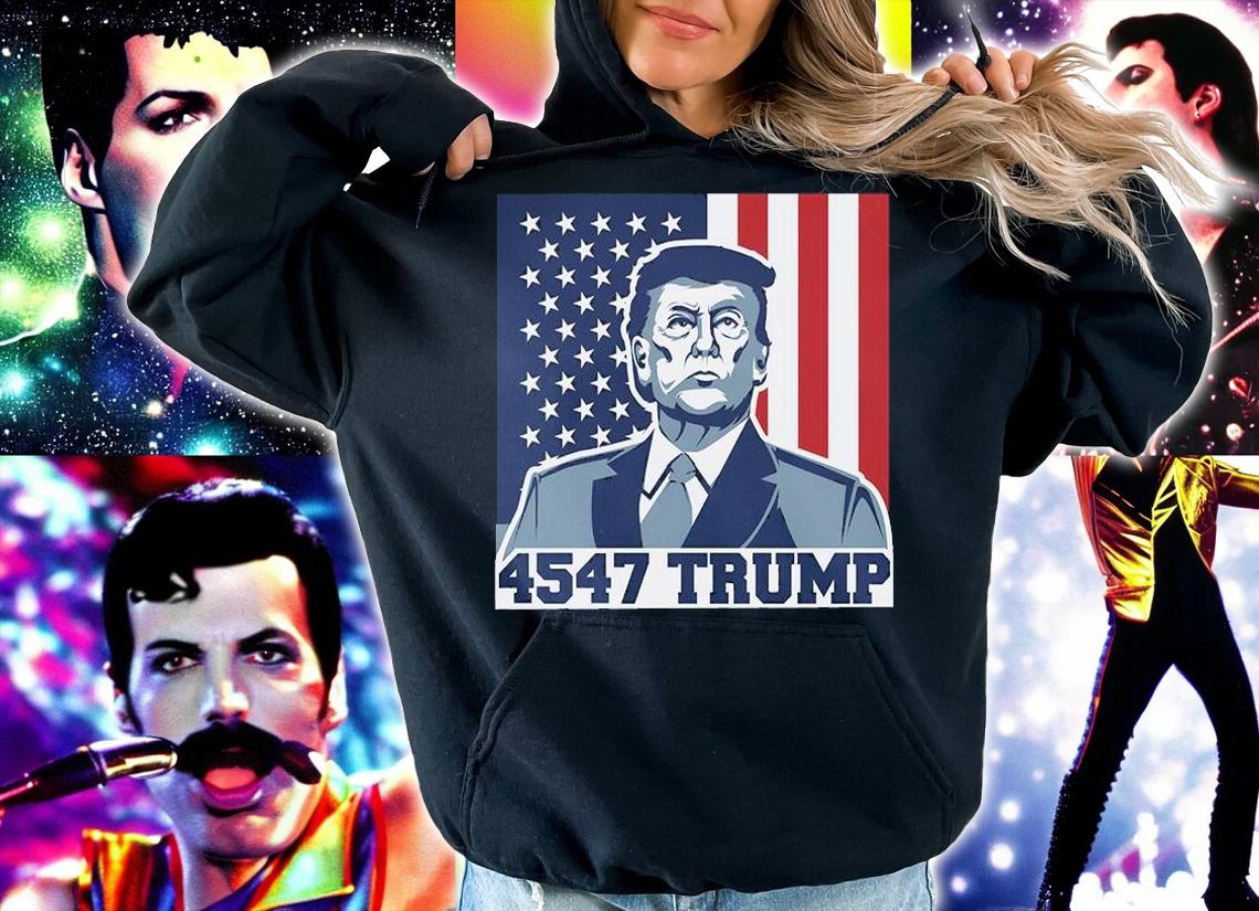 Donald Trump 4547 Trump American Flag t-shirt