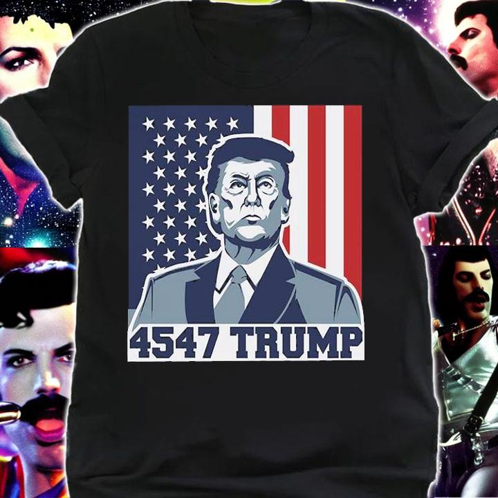 Donald Trump 4547 Trump American Flag t-shirt