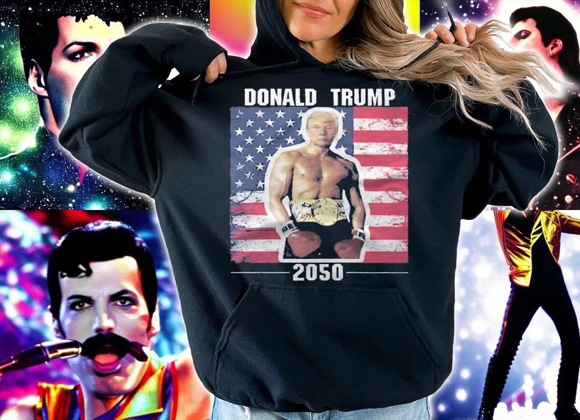 Donald Trump USA Flag Boxing Vintage T-Shirt hoodie
