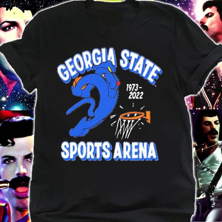 Georgia State Sports Arena Dunking Panther 1973-2022 Shirt shirt