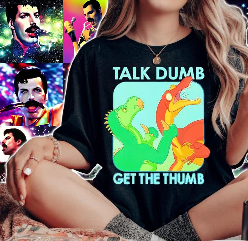 Keanu Whalord Talk Dumb Get The Thumb Shirt woman shirt
