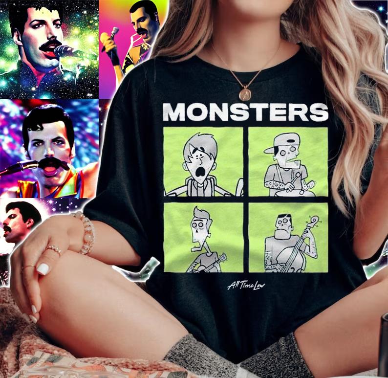 Monsters All Time Low T-shirt