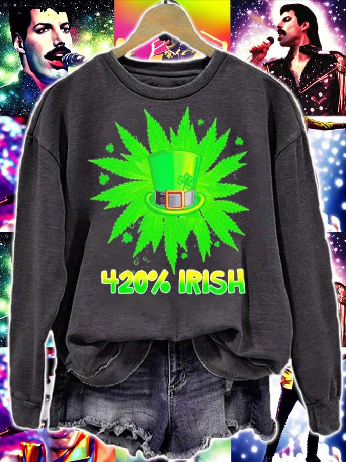 St Patrick's Day 420% Irish Shirt sweatshirt