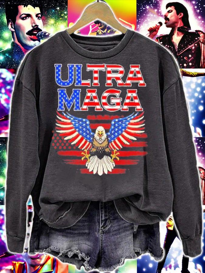 Ultra Maga Eagle American Flag 2022 Shirt