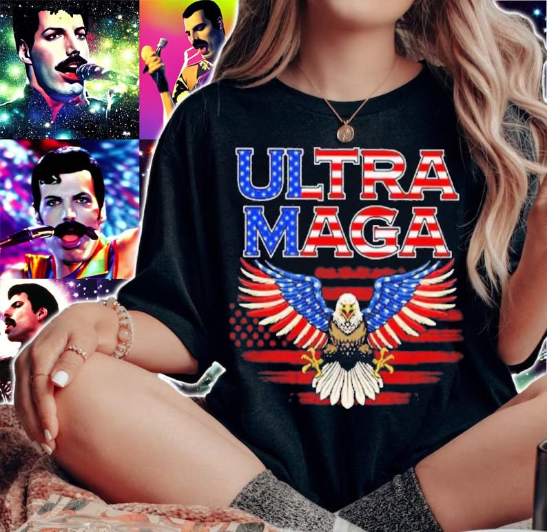 Ultra Maga Eagle American Flag 2022 Shirt