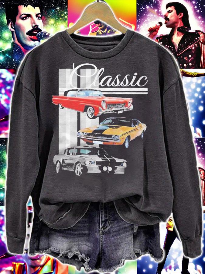 Classic Car Muscle Car Shirt Car Lover Gift shirt sweatshirt