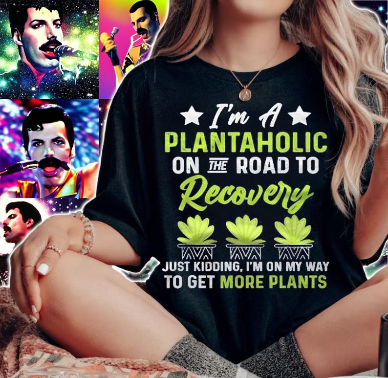 Im A Plantaholic Plant Lover Gardening Succulent Shirt woman shirt
