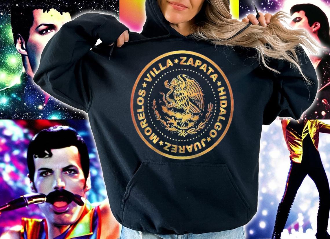 Juarez Villa Zapata Morelos Hidalgo Gold Shirt