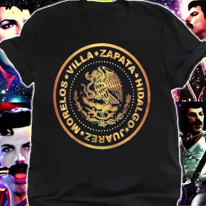 Juarez Villa Zapata Morelos Hidalgo Gold Shirt