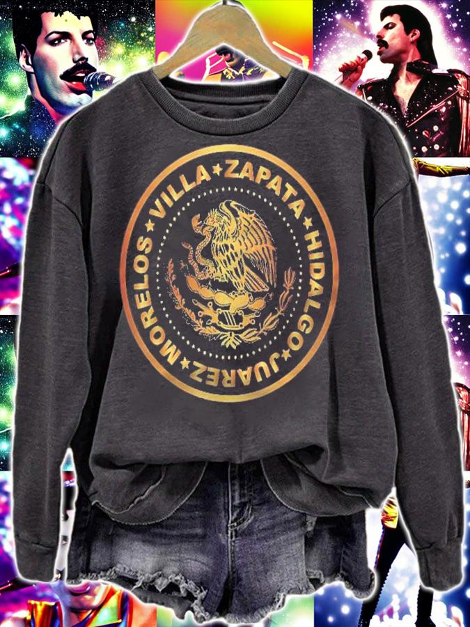 Juarez Villa Zapata Morelos Hidalgo Gold Shirt