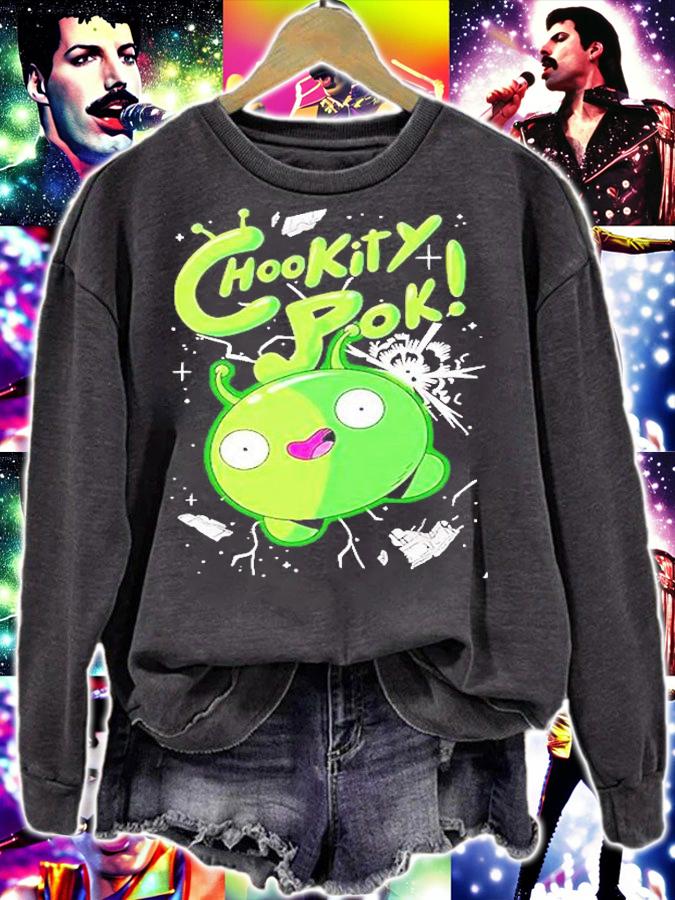 Korean Zombie T-space Mooncake Chookity Pok T-Shirt