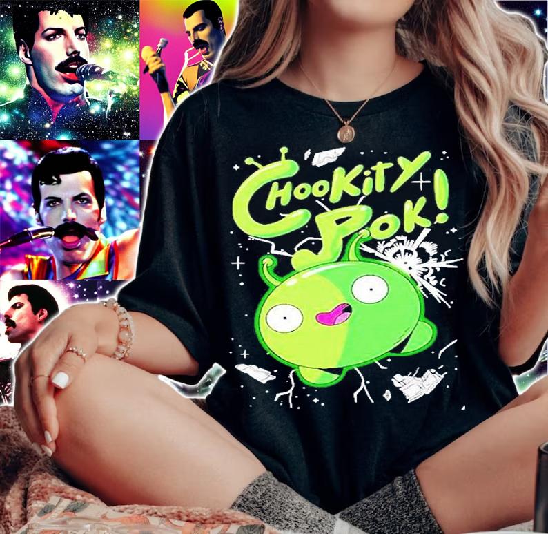 Korean Zombie T-space Mooncake Chookity Pok T-Shirt