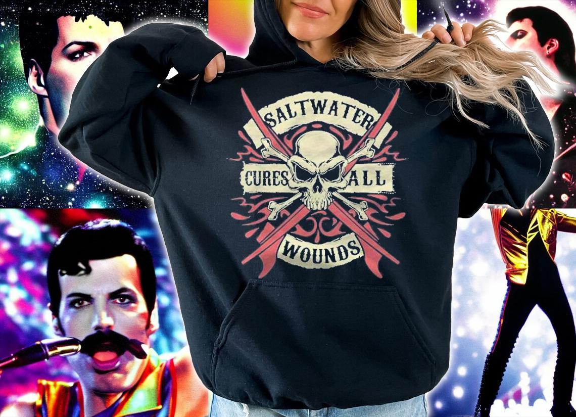 Salt Water Cures All Wounds Shirt hoodie