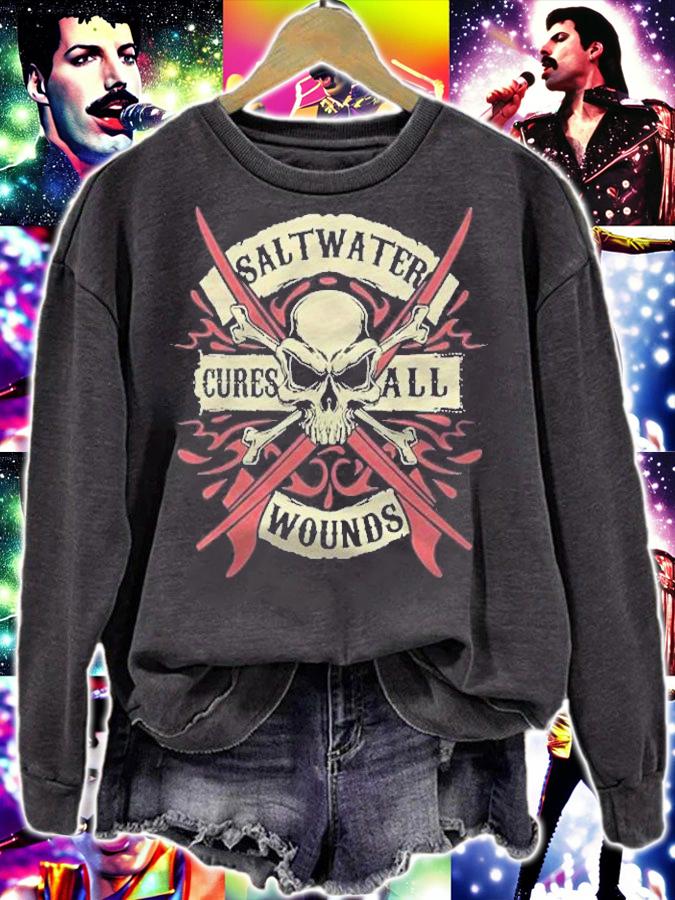 Salt Water Cures All Wounds Shirt sweatshirt