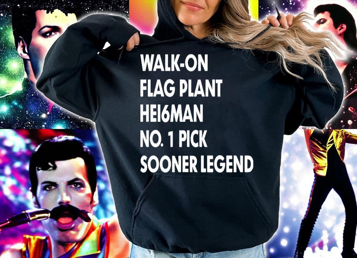 Walk- On Flag Plant Hei6man No 1 Pick T-Shirt hoodie