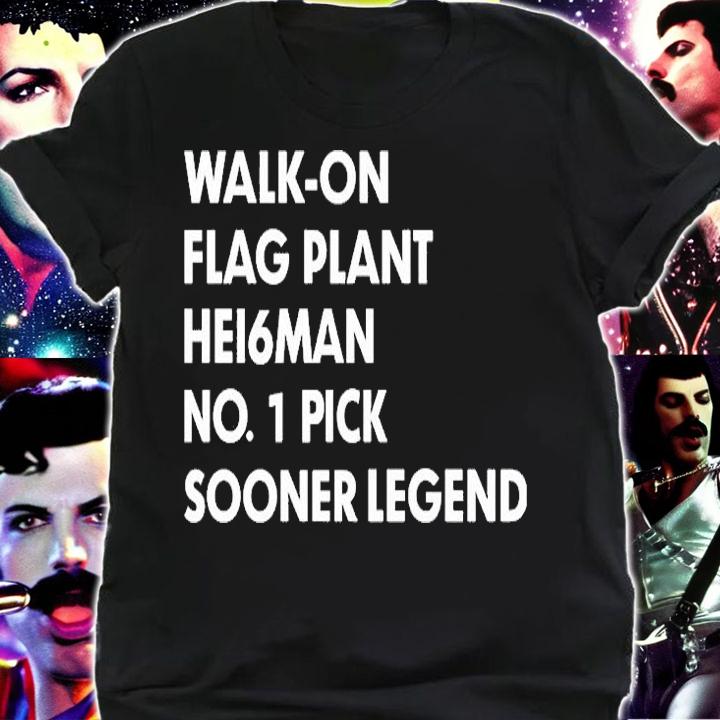 Walk- On Flag Plant Hei6man No 1 Pick T-Shirt shirt