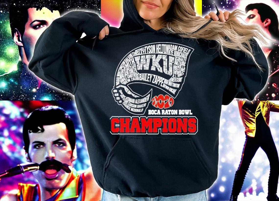 Western Kentucky Hilltoppers 2021 Boca Raton Bowl Champions Shirt hoodie