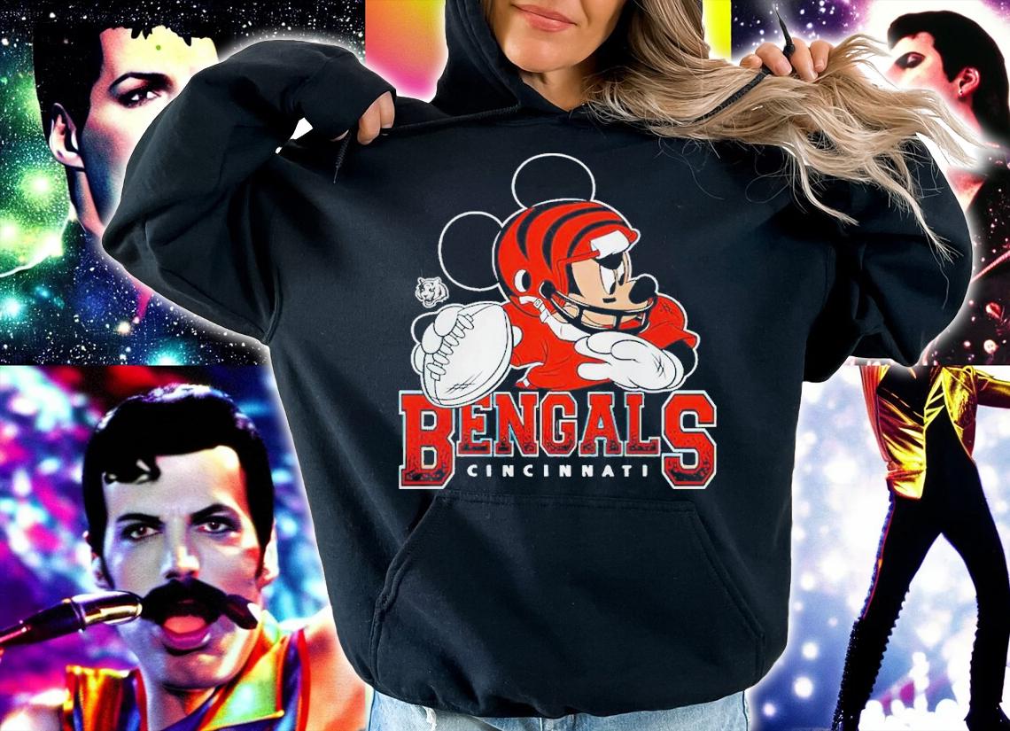 Cincinnati Bengals Disney Mickey Mouse Shirt hoodie