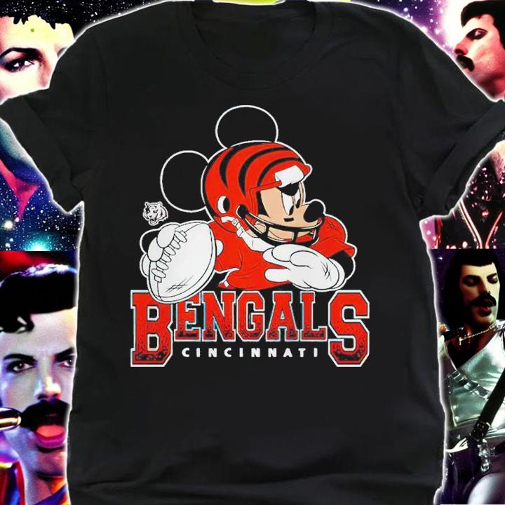 Cincinnati Bengals Disney Mickey Mouse Shirt shirt