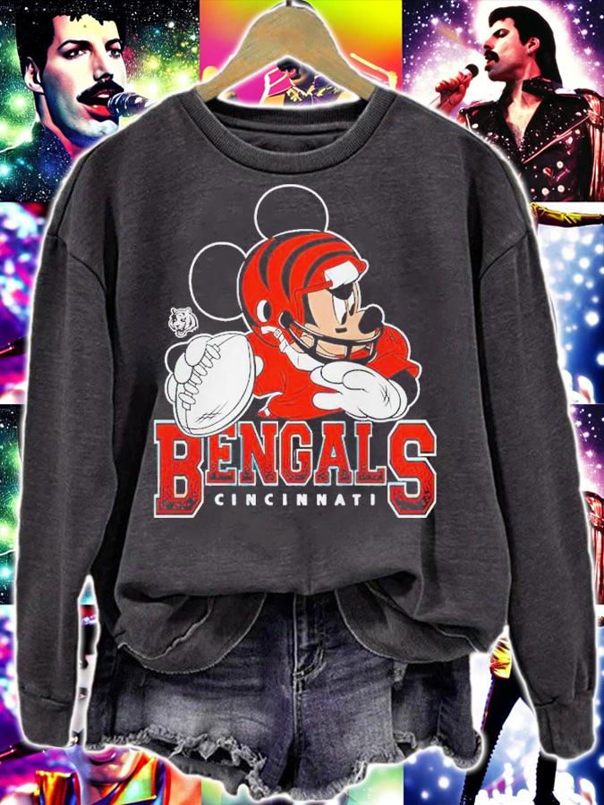 Cincinnati Bengals Disney Mickey Mouse Shirt sweatshirt
