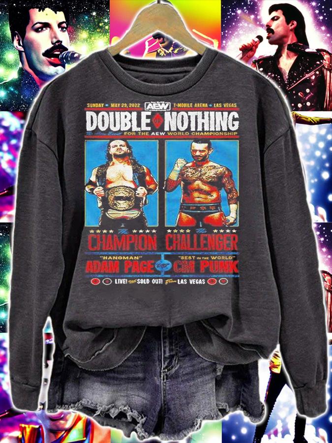 Double Or Nothing Matchup Hangman Adam Page Vs CM Punk T-Shirt sweatshirt