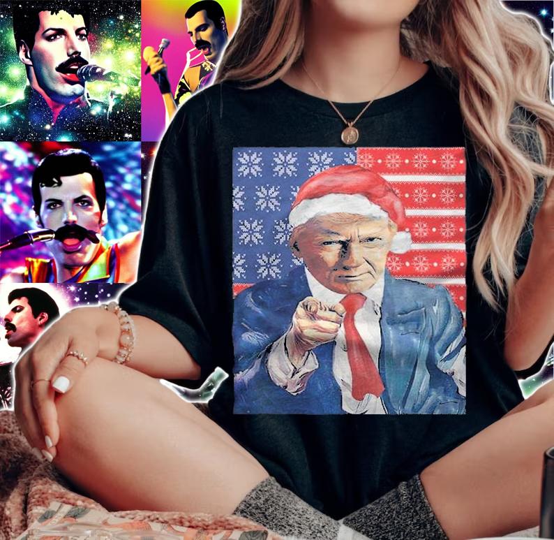 FJB Support Trump Anti Biden Portrain T-Shirt woman shirt
