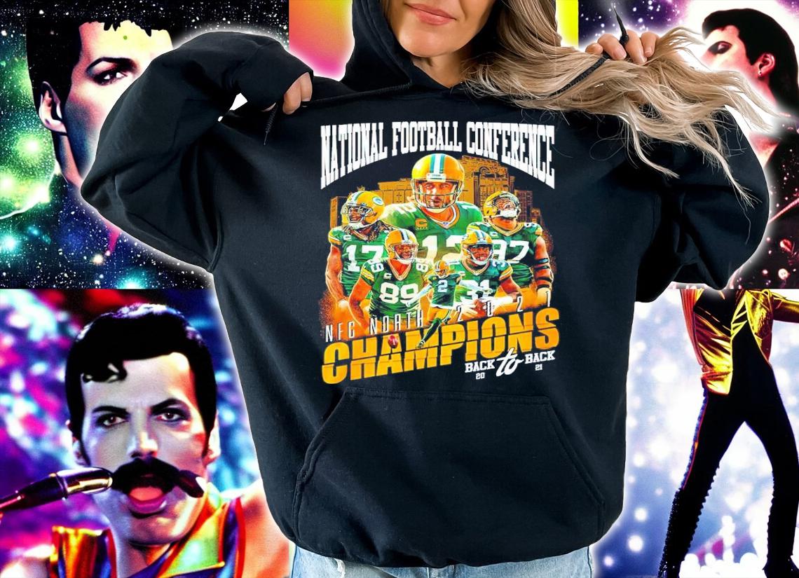 Green Bay Packers National Football Conference NFC North 2021 Champions Back To Back Shirt hoodie