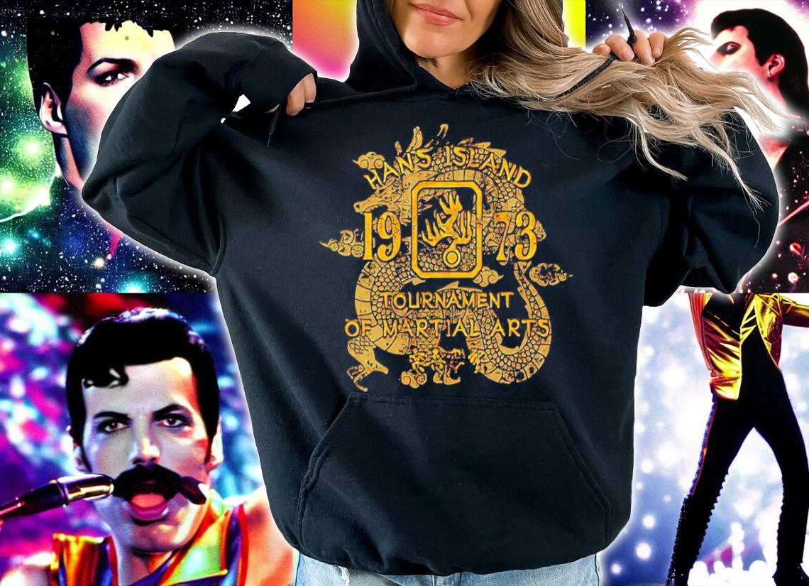 Han's Island 1973 Tournament of Martial Arts Shirt hoodie
