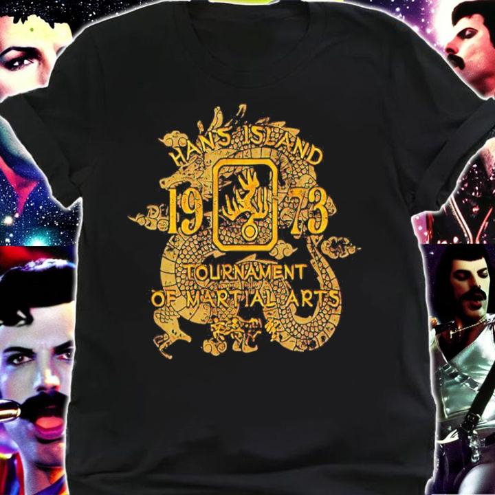 Han's Island 1973 Tournament of Martial Arts Shirt shirt