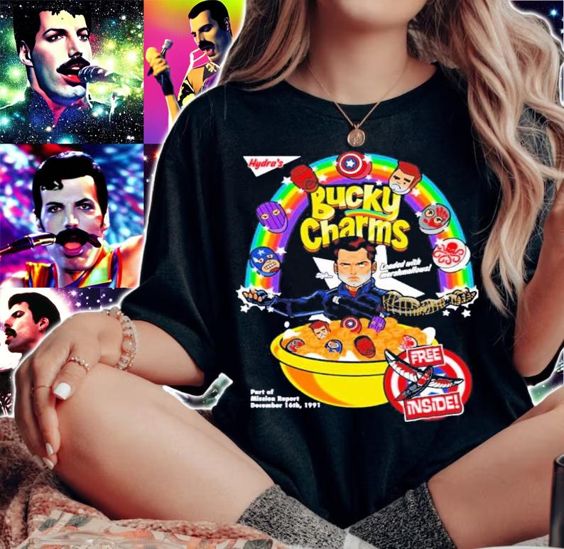 Hydra's Bucky Charms Marvel Cereal Shirt