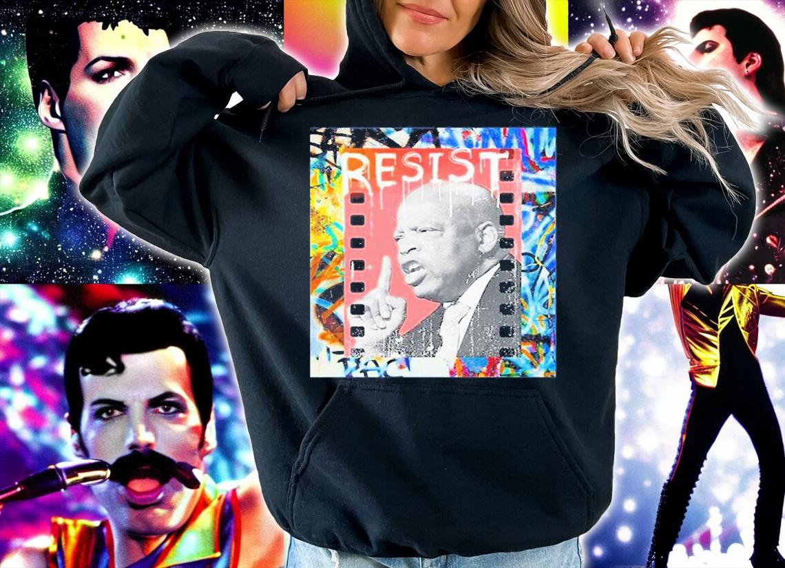 Liberal World Gear Company Resist John Lewis T-Shirt