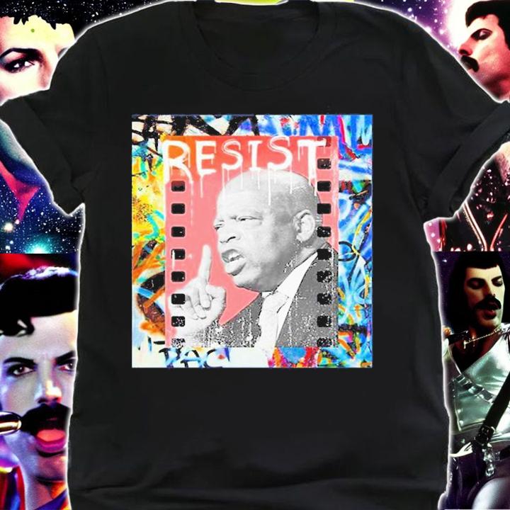 Liberal World Gear Company Resist John Lewis T-Shirt