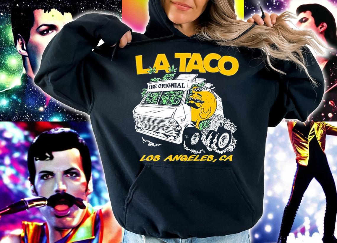 Los Angeles CA La Taco 420 T-Shirt hoodie