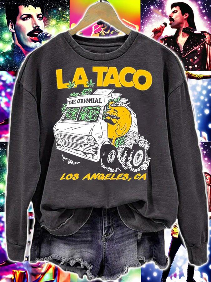 Los Angeles CA La Taco 420 T-Shirt sweatshirt