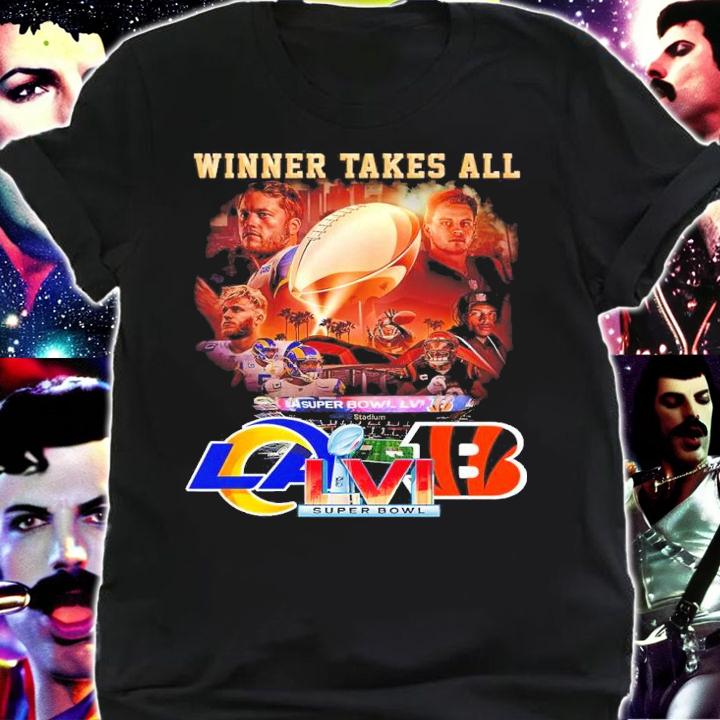 Los Angeles Rams Vs Cincinnati Bengals Winner Takes All Super Bowl LVI Shirt shirt