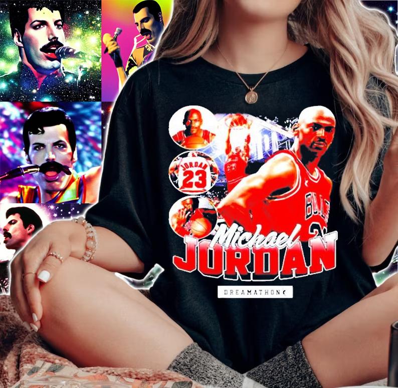 Michael Jordan Like Mike Dreams T-Shirt woman shirt