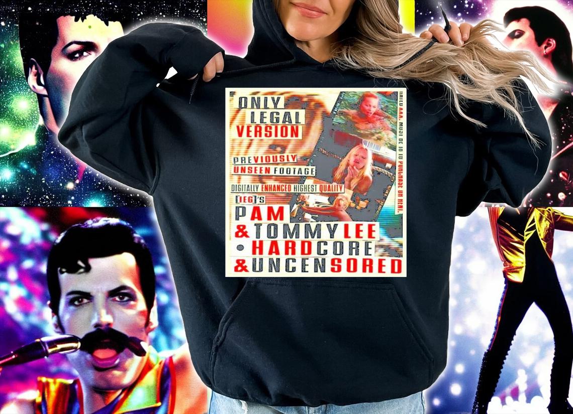 Only Legal Version Previously Unseen Footage Pam And Tommy Lee Shirt