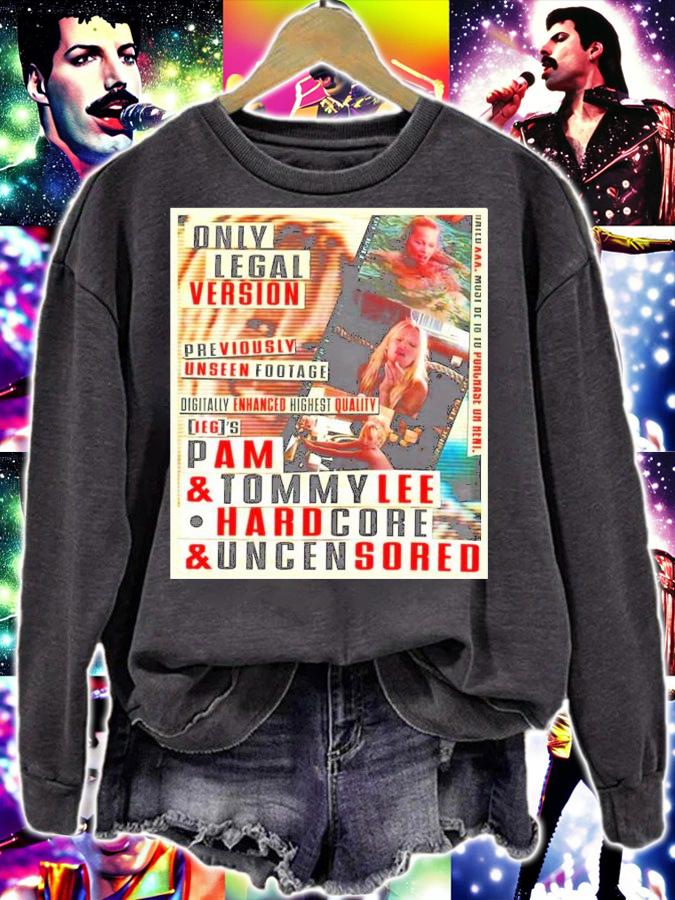 Only Legal Version Previously Unseen Footage Pam And Tommy Lee Shirt