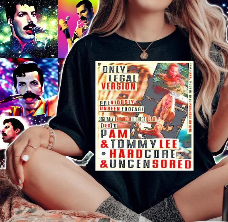Only Legal Version Previously Unseen Footage Pam And Tommy Lee Shirt