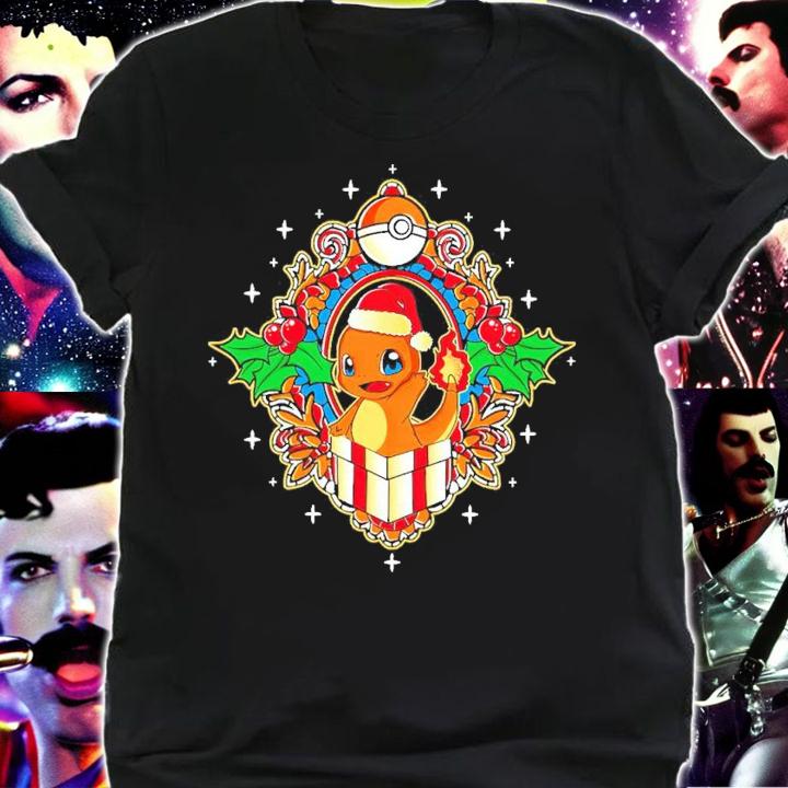 Pokemon Charmander Holiday Christmas Shirt shirt