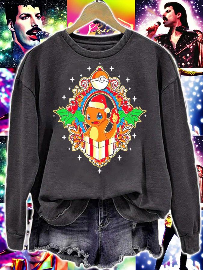 Pokemon Charmander Holiday Christmas Shirt sweatshirt