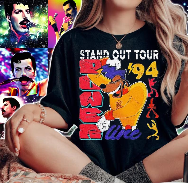 Powerline Disney Stand Out Tour 94 T-Shirt woman shirt