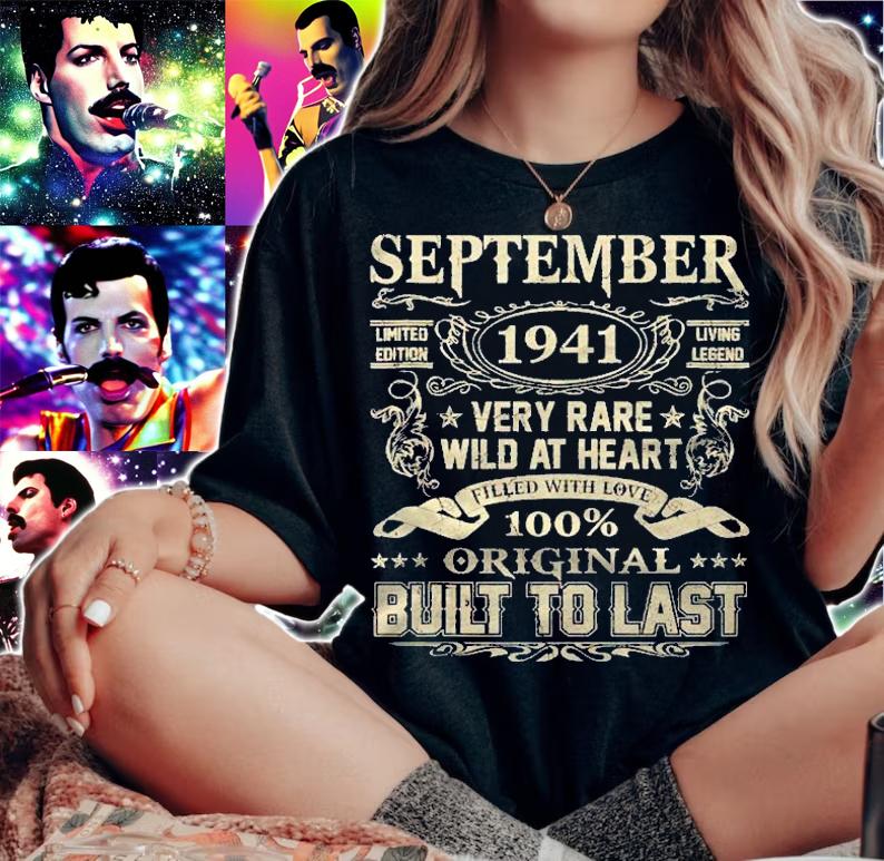 September 1941 Shirt 80 Years Old 80Th Birthday Gifts Shirt