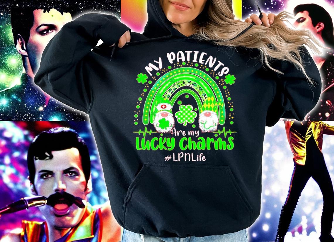 St. Patrick's Day My Patients Are My Lucky Charms LPN Life Shirt
