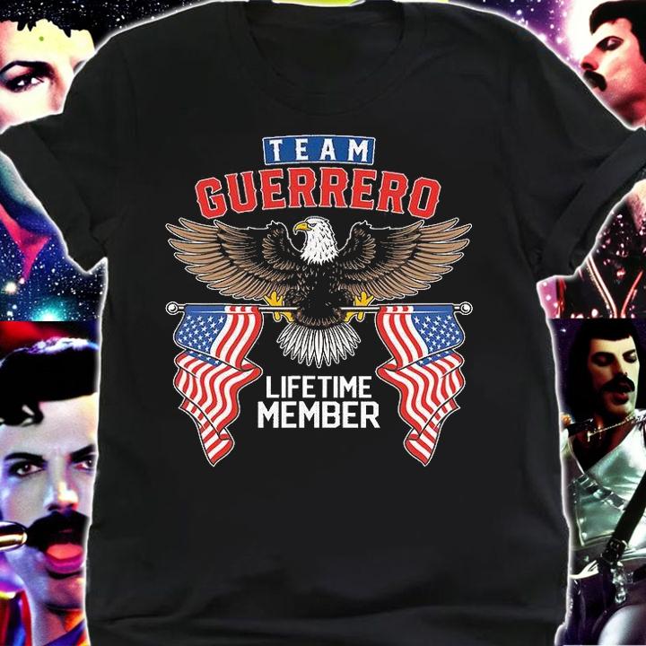 Team Guerrero Lifetime Member T-Shirt shirt