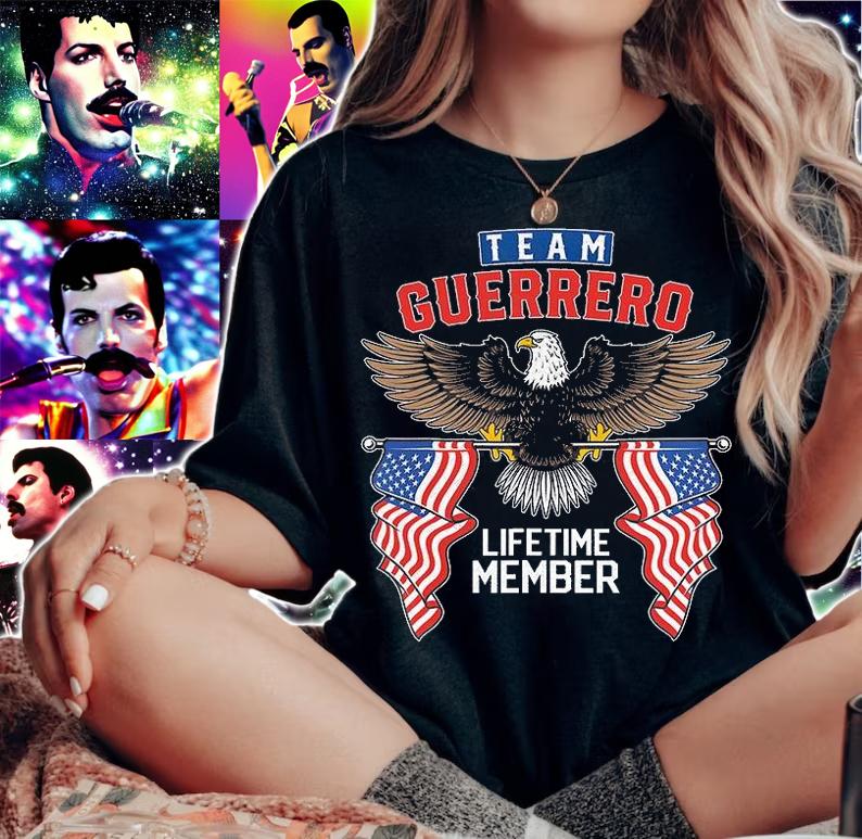 Team Guerrero Lifetime Member T-Shirt woman shirt