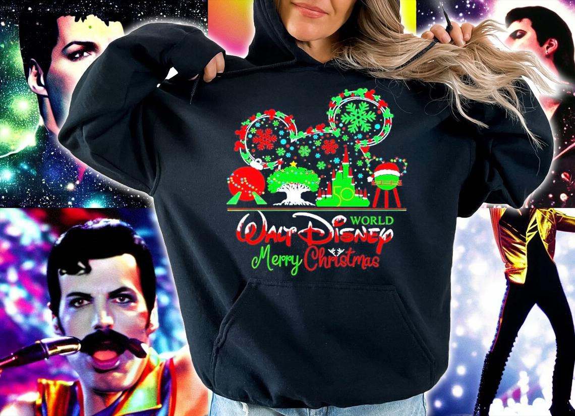 World Walt Disney Merry Christmas shirt hoodie