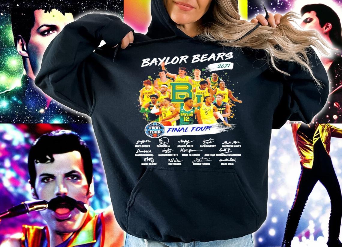 Baylor Bears 2021 Final Four signature shirt