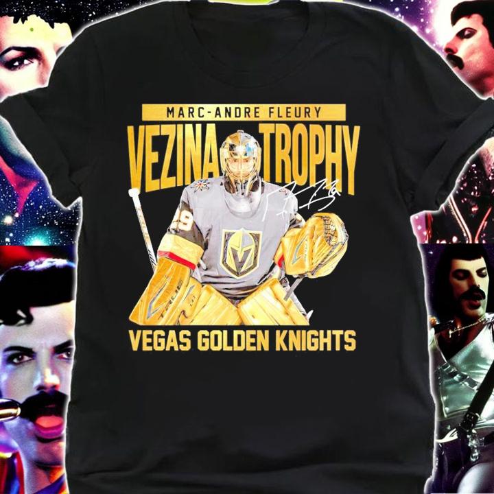 Marc Andre Fleury Vezina Trophy Vegas golden Knights signature shirt shirt